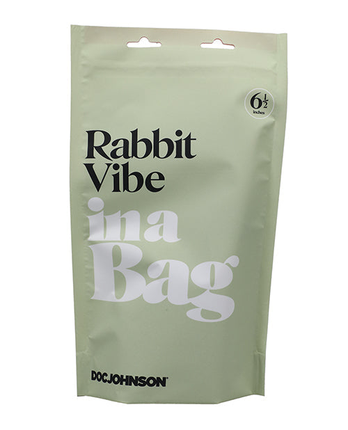 In A Bag Rabbit Vibrator | Black G Spot Vibrator | 10-Mode Clit Vibrator | Best Vibrator for Women