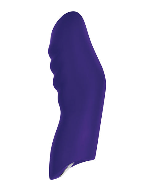 Femme Funn Finger Vibrator | Dioni Wearable Small Vibrator | Dark Purple Best Vibrator for Women
