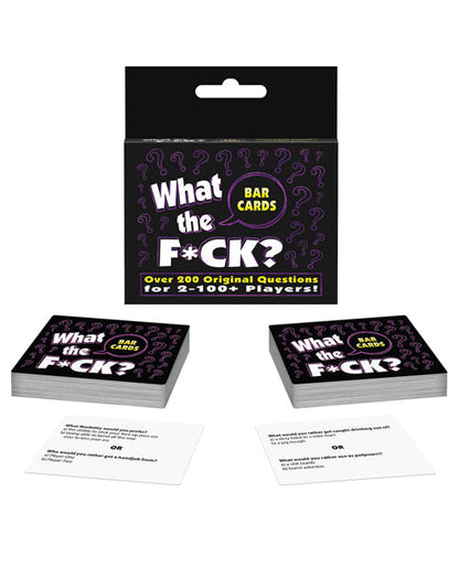What the Fuck? Bar Cards