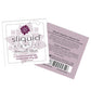 Sliquid Organics Natural Lubricating Gel - .17 oz Pillow