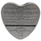 Earthly Body Suntouched Hemp Edible Candle - 4.7 oz Heart Tin Pineapple