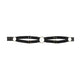 Adore Come With Me Leg Garters Black O/S