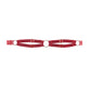 Adore Come With Me Leg Garters Red O/S