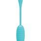 Pretty Love Kirk Liquid Silicone Remote Egg - Turquoise
