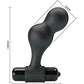 Mr. Play Silicone Anal Vibro Plug - Black
