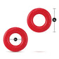 Blush Stay Hard Donut Rings - Red Pack of 2