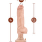 Blush Pierced Vibrating Dildo | Bad Boy Big Dildo | Beige Suction Cup Dildo