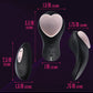 Blush Temptasia Heartbeat Panty Vibe w/Remote - Pink & black