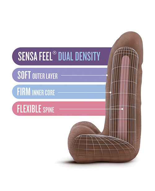 Blush Au Naturel Realistic Dildo | Carlito Big Dildo | Latin Veiny Large Dildo with Plush Balls