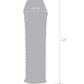 Blue Line C & B 6.5" Textured Penis Enhancing Sleeve Extension - Clear