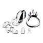 Blue Line Obedience Cage - Silver