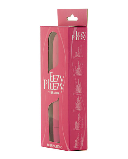 Easy Pleezy Pink Vibrator | Bullet Vibrators | 10-Function Silicone Beginner | Best Vibrator for Women