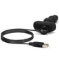 B-Vibe Remote Triplet Anal Beads - Black