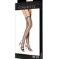 Holiday Metallic Fishnet Toeless Stocking