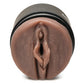 Curve Toys Mistress Double Shot Mini Masturbator Pussy & Ass - Dark