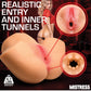 Mistress Vibrating Doggie Style Masturbator - Light