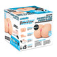 Luvdollz Remote Control Rechargeable Doggy Style Pussy & Ass w/Douche - Ivory