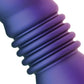 Hueman Supernova Thrusting Butt Plug - Purple