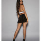 Euphoria French Maid w/Headpiece Black/White O/S