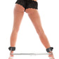 Lux Fetish Expandable Bar Spreader Set w/Leatherette Cuffs