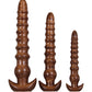 Evolved Twisted Love 3 pc Plug Set - Gold