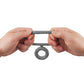 Shaft Double C-Ring  - Medium Gray