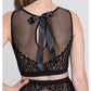 Fifty Shades of Grey Captivate Lacy Bra Set Black O/S