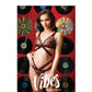 Vibes So Juicy Strappy Bralette & Panty Black S/M
