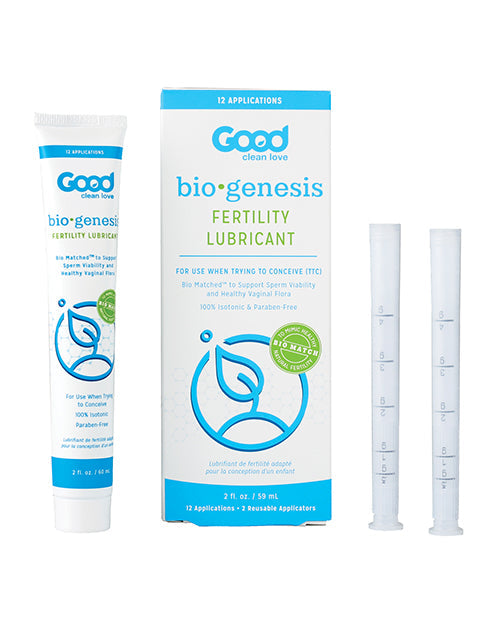 NO ETAGood Clean Love BioGenesis Fertility Lubricant - 2 oz