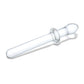 Glas 9.25" Big Dildo | Classic Realistic Dildo | Smooth Double Dildo | Clear Large Dildo | Best Dildo