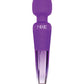 Nixie Rechargeable Wand Massager - Purple Ombre Metallic