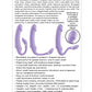 Gender X Orgasmic Orchid Poseable Vibrator - Purple