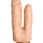 Skinsations Duplexx Vibrating Dildo | Rotating Double Dildo | Flesh Suction Cup Dildo