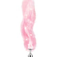 Foxy Tail Light Up Faux Fur Butt Plug - Pink