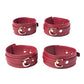 Kinky Play Box Red Passion 8 pc Set Bondage Kit - Red