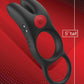 Massive Red Dot Cock Ring V1 - Black
