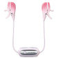 Lovense Gemini Vibrating Nipple Clamps - Pink