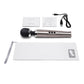 Le Wand Die Cast Rechargeable Massager - Silver