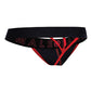Male Basics Neon Thong Red LG