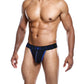 Male Basics Neon Thong Royal SM