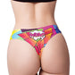 Mememe Comic Fans Printed Thong MD