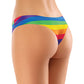 Mememe Pride Hearts Printed Thong LG