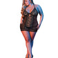 Sexy Time Sophia Chemise & G-String Black QN