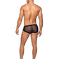 Hoser Stretch Mesh Micro Mini Short Black MD