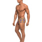 Pride Fest Contoured Pouch Mini Short Rainbow LG