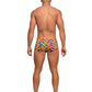 Pride Fest Contoured Pouch Mini Short Rainbow LG