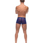 Diamond Mesh Mini Short Blue SM
