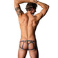 Pack & Play Jock w/Front Condom Pocket - Rainbow L/XL