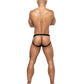 Hocus Pocus Stretch Poly Spandex Uplift Jock Purple S/M
