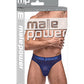 Diamond Mesh Bong Thong Blue L/XL